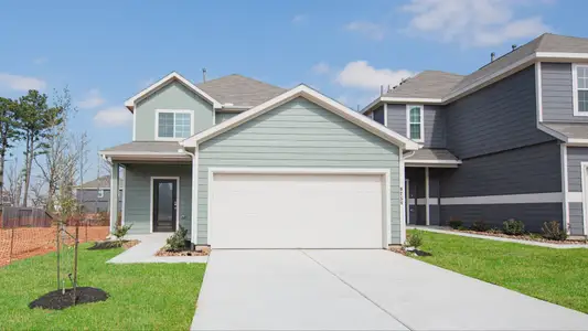 New construction Single-Family house 9258 Grace Ridge Dr, Willis, TX 77318 plan The Woodland - image