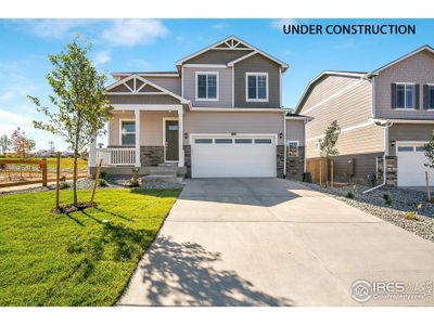 New construction Single-Family house 4208 Sandstone Dr, Mead, CO 80504 BELLAMY- photo 0