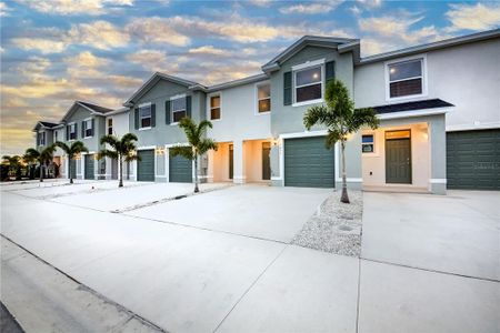 New construction Townhouse house 12723 Iris Blossom Rd, Sarasota, FL 34238 plan Glen - image