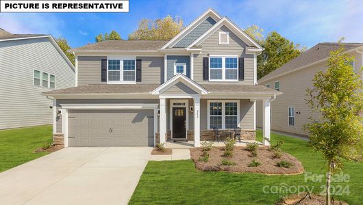 New construction Single-Family house 160 Rhuidean Court, Troutman, NC 28166 Hampshire - photo 0