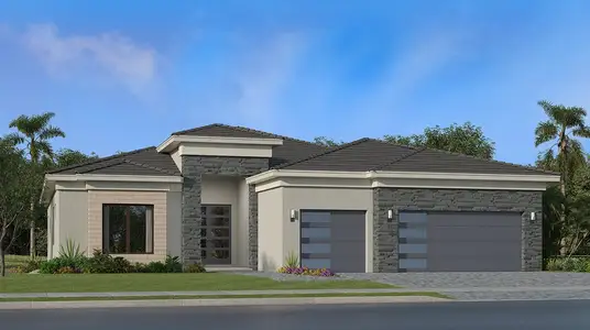 New construction Single-Family house 10181 Royal Ascot Ave, Lake Worth, FL 33449 plan Maxwell - image