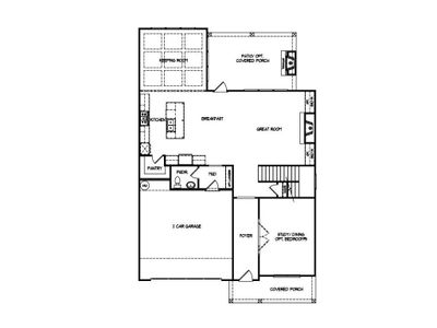 New construction Single-Family house 5562 Spring St, Flowery Branch, GA 30542 plan The Birch - image 4