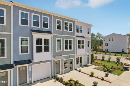 New construction Townhouse house 3306 Bomore Rd, Unit Lot 20, Raleigh, NC 27610 plan The Lennox - image