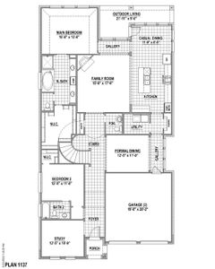 Plan 1137 1st Floor