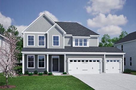 New construction Single-Family house 309 Kinsale Ct, Woodruff, SC 29388 plan Peachtree - image