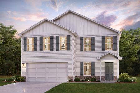 New construction Single-Family house 132 Corn Ct, Linwood, NC 27299 plan Kingston - image