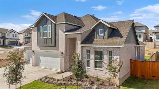 New construction Single-Family house 17612 Joyce Erna Ln, Pflugerville, TX 78660 plan Grace - image