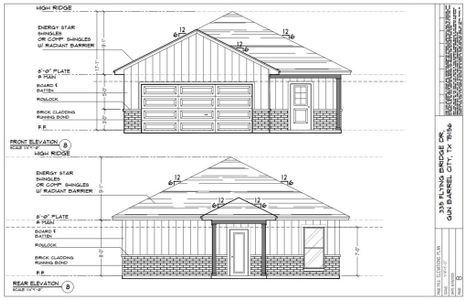 New construction Single-Family house 0 Flying Brg, Gun Barrel City, TX 75156 - image