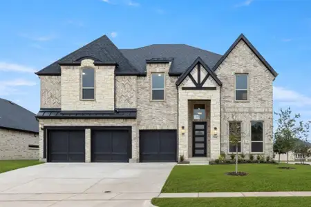 New construction Single-Family house 2544 Riverchase Wy, Grand Prairie, TX 75054 plan Boston 2F (w/Media) - image