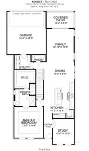 New construction Single-Family house 2943 Eleanor Dr, Prosper, TX 75078 plan Kinsley - image