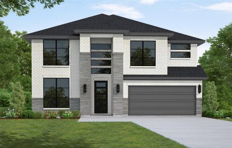 New construction Single-Family house 228 Silver Sage Ct, Conroe, TX 77304 plan The Alden IX - image