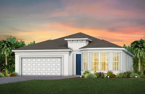New construction Single-Family house 1313 Zesty Citrus Ln, Minneola, FL 34715 plan Palmary - image