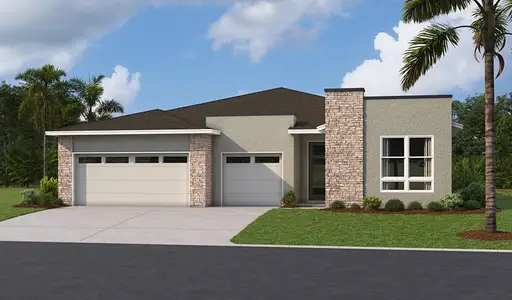 New construction Single-Family house 2029 Hammock Trace Dr, Parrish, FL 34219 plan Powell - image