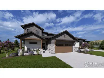 New construction Duplex house 6710 Morning Song Ct, Timnath, CO 80525 - image