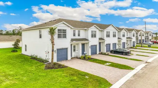 New construction Townhouse house 11228 Sunset Preserve Dr, Lehigh Acres, FL 33971 plan Pearson Unit A - image