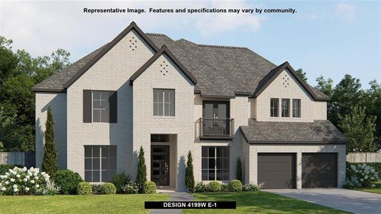 New construction Single-Family house 24603 Celestial Lily Drive, Katy, TX 77493 Design 4199W- photo 0