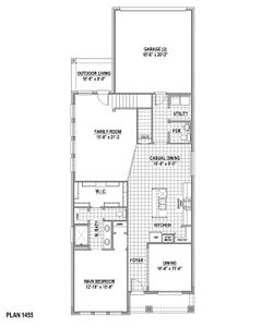 Plan 1455 1st Floor