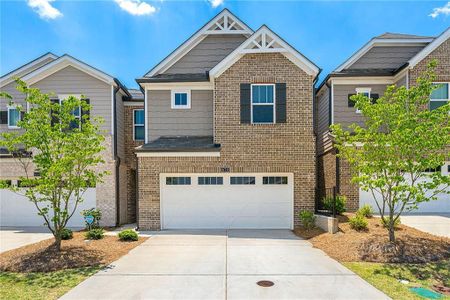 New construction Townhouse house 674 Easton Way, Lawrenceville, GA 30043 - photo 0