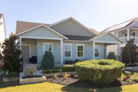 New construction Single-Family house 16702 Sonoma Breeze Dr, Manor, TX 78653 plan Langley - image