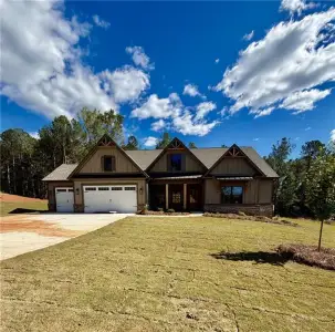 New construction Single-Family house 78 Riverside Trl, Monroe, GA 30656 plan (GA)Emerson Ranch A.2 3 Front Entry (with bonus) - image