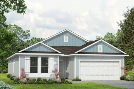 New construction Single-Family house 165 Barley Ln, Elgin, TX 78621 plan Harvest Ridge 1937 - image