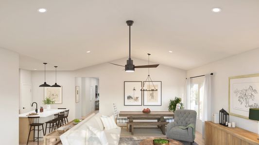 New construction Single-Family house Newark, TX 76071 plan Passionflower II - image 8