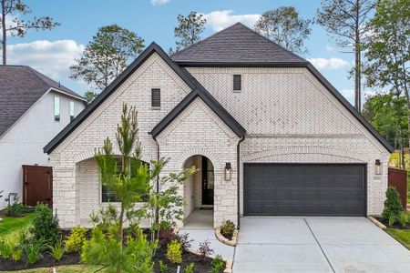 New construction Single-Family house 29723 Brushy Gables, Magnolia, TX 77354 plan 4029 Elevation D - image