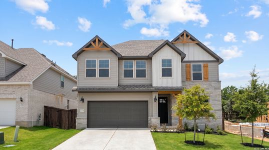 New construction Single-Family house 1328 Hallettsville, San Antonio, TX 78253 plan Caldwell - image