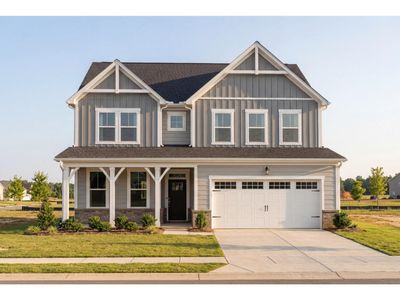 New construction Single-Family house 333 Longleaf Glen Ln, Zebulon, NC 27597 plan The Willow B - image