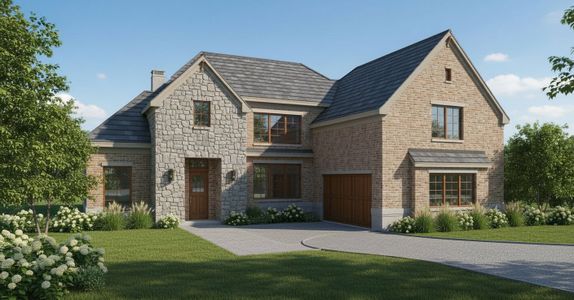 New construction Single-Family house 462 Creekside Dr, Haslet, TX 76052 plan The Grapevine - image