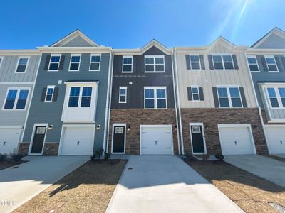 New construction Townhouse house 853 Parc Townes Dr, Wendell, NC 27591 Linville- photo 0 0