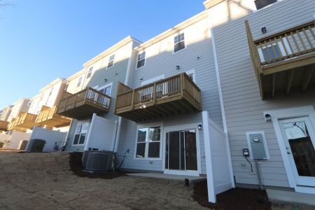 New construction Townhouse house 2717 Hunter Woods Dr, Apex, NC 27502 Buckingham - Front Entry Townhomes- photo 53 53