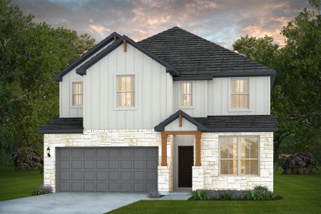 New construction Single-Family house 12425 Pottsboro, San Antonio, TX 78253 plan Riverdale - image