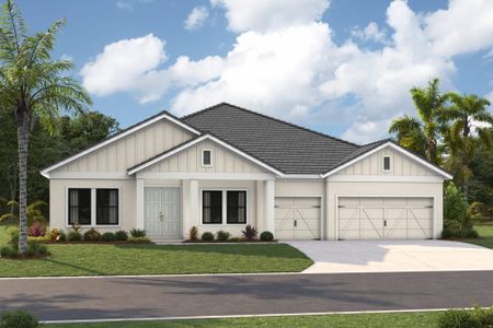 New construction Single-Family house Parrish, FL 34219 plan Cedar Key I - image