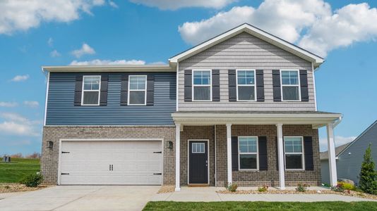 New construction Single-Family house 1512 Fox Meadows Cir, Bluff City, TN 37618 plan Richland - image