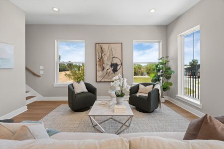 New construction Single-Family house 719 Thornton Rd, Unit A, Houston, TX 77018 - image 13