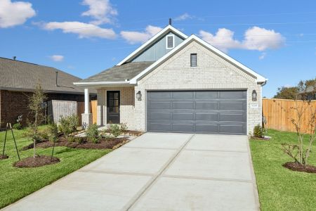 New construction Single-Family house 3310 Elm Branch Dr, Rosenberg, TX 77471 plan Periwinkle - Smart Series - image