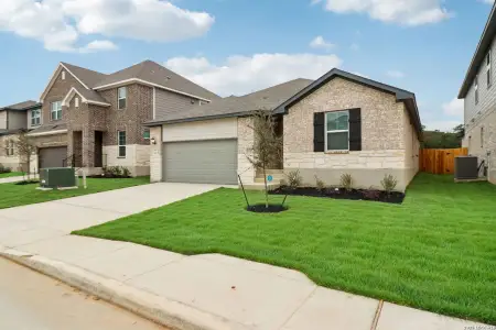 New construction Single-Family house 11427 Feather Vale, San Antonio, TX 78254 plan Preston - image