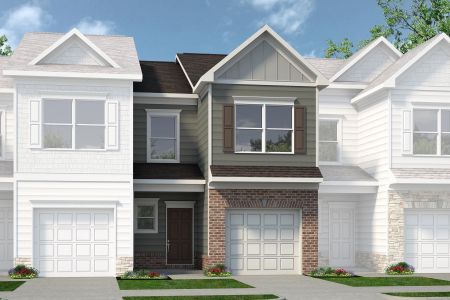 New construction Townhouse house 500 Cassville Rd, Cartersville, GA 30120 plan The Trenton - image