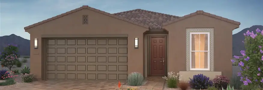 New construction Single-Family house 13027 W Eagle Feather Rd, Peoria, AZ 85383 Aspire Elevation B- photo 0 0