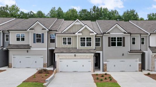 New construction Townhouse house 6626 Corryton St, Flowery Branch, GA 30542 plan Sudbury - image