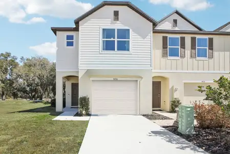 New construction Townhouse house 3570 Summit View Wy, Lakeland, FL 33803 plan The St. Augustine - image