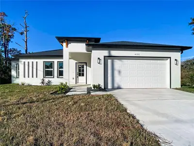New construction Single-Family house 422 Eisenhower Blvd, Lehigh Acres, FL 33974 - image