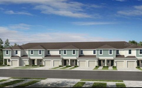 New construction Townhouse house 13219 Stable Pl, Parrish, FL 34219 plan Jasmine - image