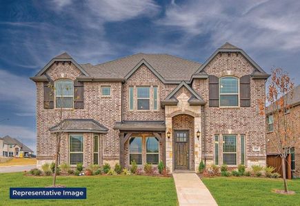New construction Single-Family house 1391 Marburg Ln, Frisco, TX 75036 plan Stonehaven 45 2R-CW - image