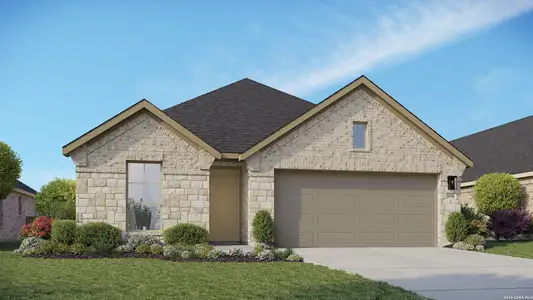 New construction Single-Family house 2537 High Ground, San Antonio, TX 78245 plan Maldives - image
