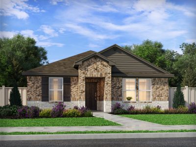 New construction Single-Family house Buda, TX 78610 plan The Coronado (740) - image