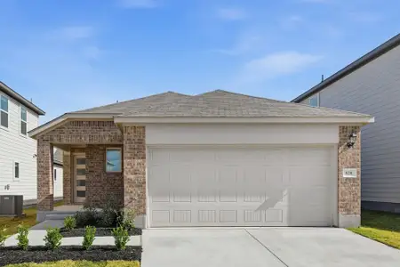 New construction Single-Family house 5909 Beverly Prairie Rd, Del Valle, TX 78617 plan Falcon - image