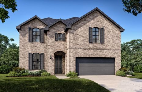New construction Single-Family house Celina, TX 75009 plan Rockport - SH 4442 - image