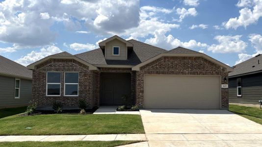 New construction Single-Family house 337 Deaf Smith St, Fort Worth, TX 76247 plan Denton - image